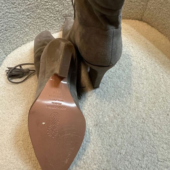 Aquazara Boots Color Brown Size 35.5 - Picture 4 of 6